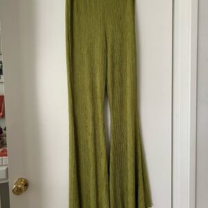 Wild Fable Wide Leg Pants in Olive Green